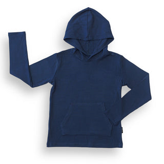 LONG SLEEVE HOODIE- Navy