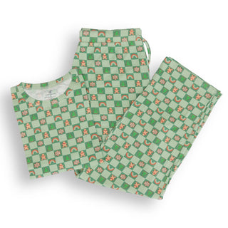 MEN'S PAJAMA SET- Christmas Check