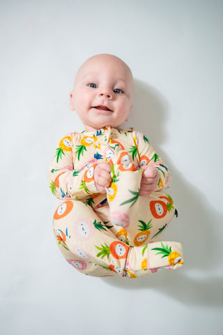 ZIP ROMPER - Kawaii Pineapple