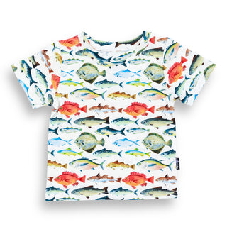 BAMBOO BASIC TEE- Fishy