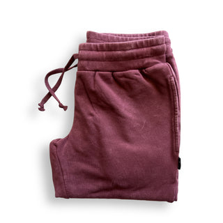 MAMA JOGGERS- Oxblood Snow Wash