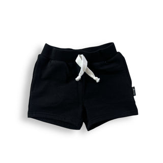 BAMBOO JOGGER SHORTS- Midnight Black