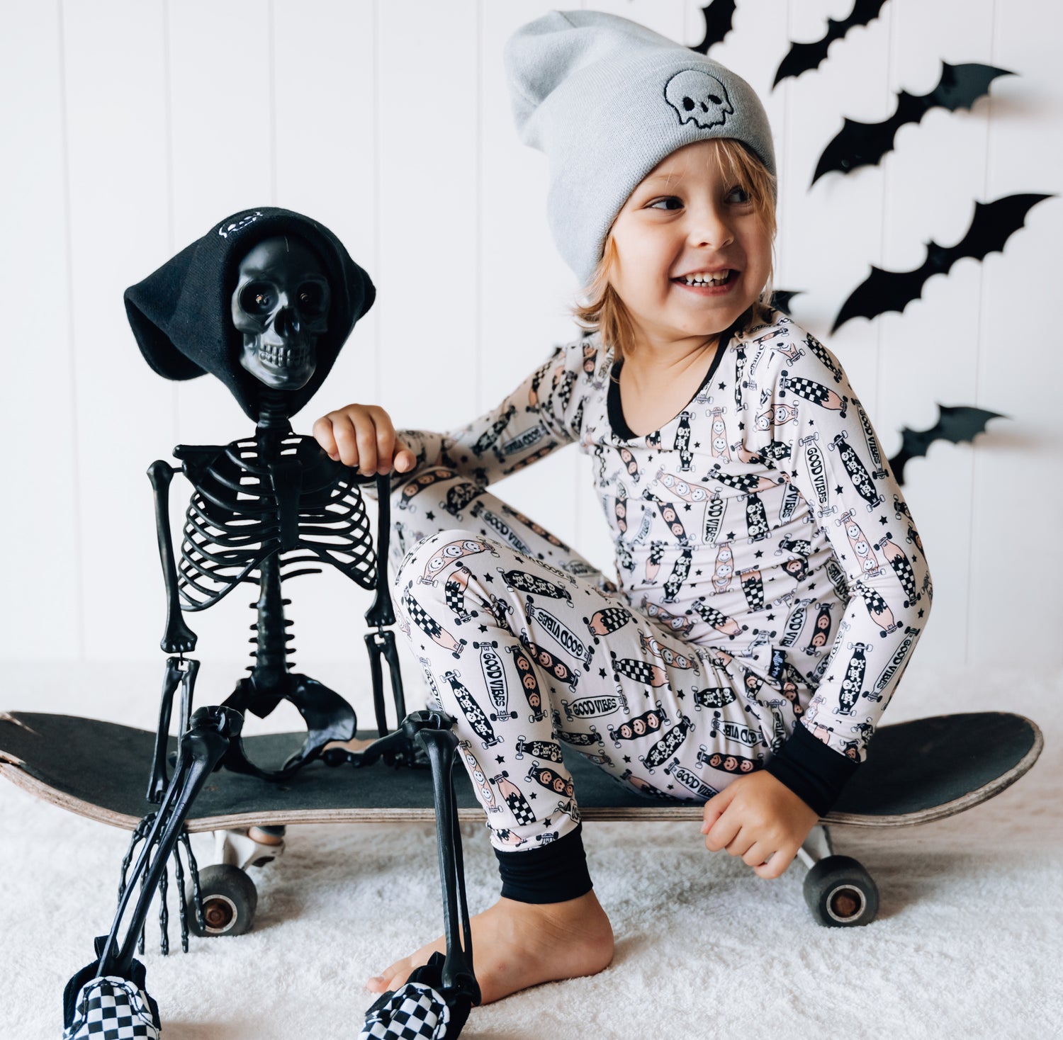 Halloween Fashion Slim Funny Printed Stretch Skeleton Leggings