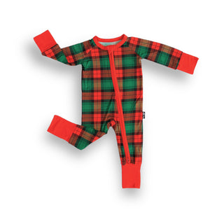 ZIP ROMPER - Classic Tartan