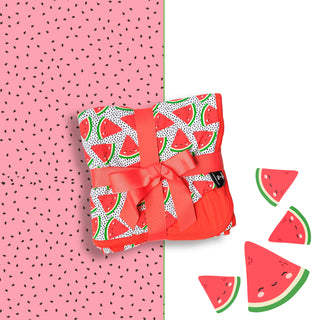 3 LAYER OVERSIZED COZY BLANKET- Kawaii Watermelon