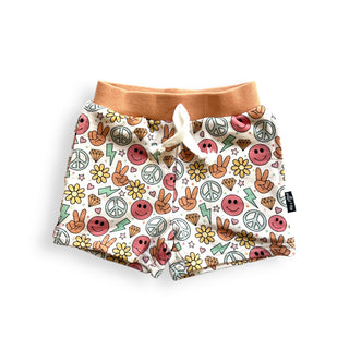 BAMBOO JOGGER SHORTS- Groovy Summer