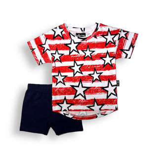 BIKER SET- Stars + Stripes