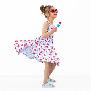 TANK TWIRL DRESS- Bomb Pops