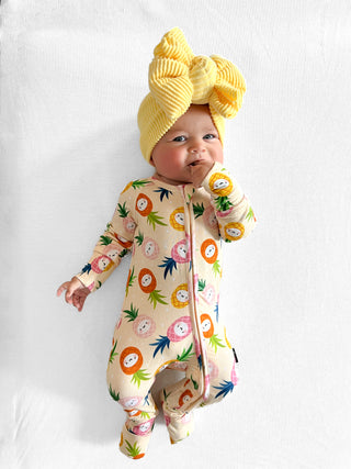 ZIP ROMPER - Kawaii Pineapple