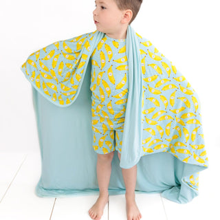 3 LAYER OVERSIZED COZY BLANKET- Kawaii Banana