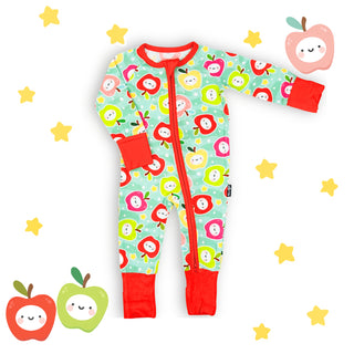 ZIP ROMPER - Kawaii Apple