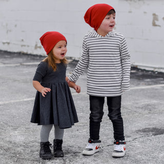 BEANIE- Red Brushed | millie + roo.