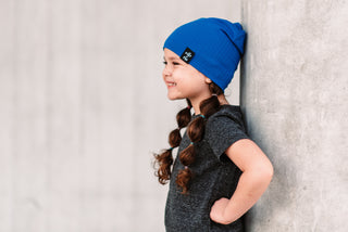 BEANIE- Royal Chunky Rib | millie + roo.