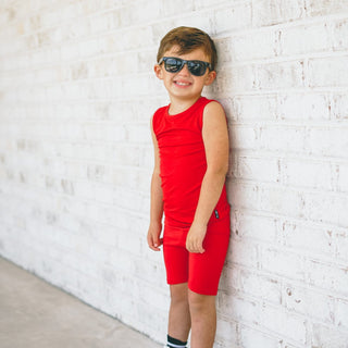 BAMBOO BASIC TANK- Red