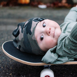 BEANIE- Forest Camo | millie + roo.