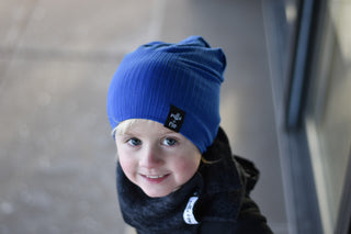 BEANIE- Royal Chunky Rib | millie + roo.